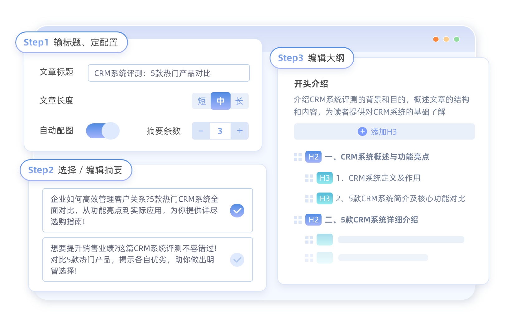 10分钟搞定复杂长文写作